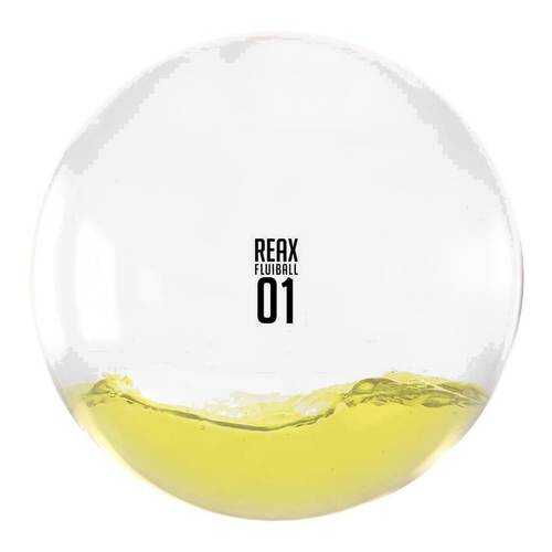Медицинбол Reaxing Reax Fluiball RX1147, желтый, 1 кг в Интерспорт