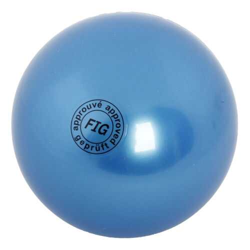 Мяч гимнастический AB2801, синий, 19 см в Интерспорт