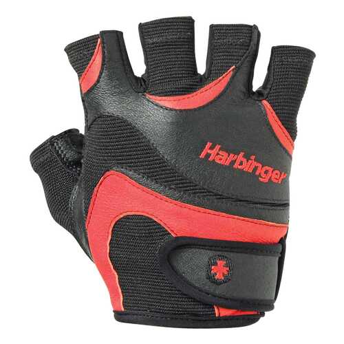 Перчатки атлетические Harbinger FlexFit™, black/red, 9/L/XL в Интерспорт