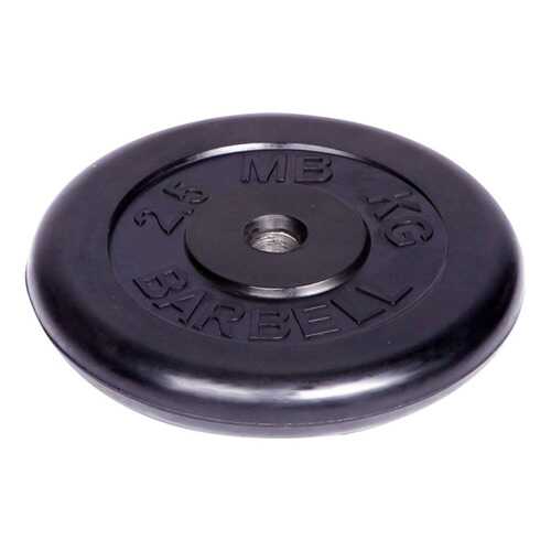 Barbell d 51 мм черный 2,5 кг в Интерспорт