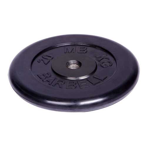 Barbell d 51 мм черный 20,0 кг в Интерспорт