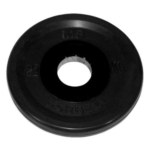 Диск для штанги MB Barbell Евро-Классик MB-PltBE 2,5 кг, 51 мм в Интерспорт