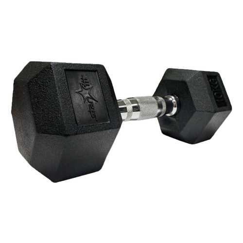 Гантель обрезиненная StarFit DB-301 10 кг в Интерспорт