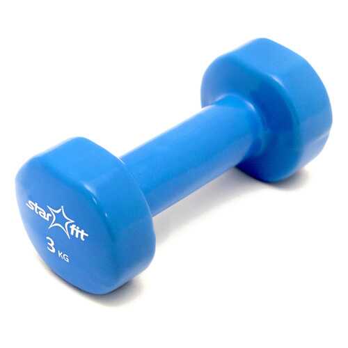 Гантель виниловая StarFit DB-101 3 кг в Интерспорт