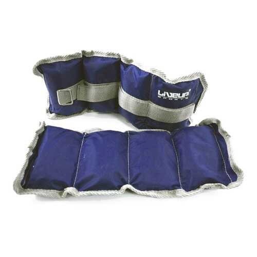 Утяжелитель LiveUp Wrist Weight LS3011-1, синий в Интерспорт