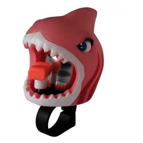Велосипедный звонок Crazy Safety Pink Shark розовый в Интерспорт