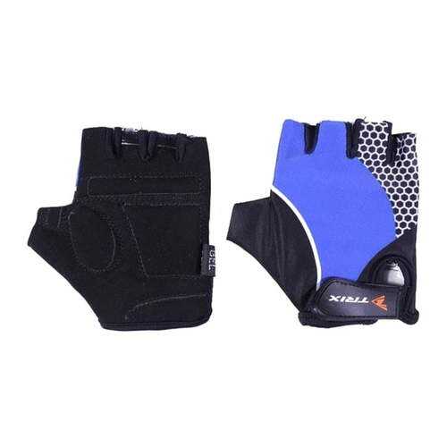 Велосипедные перчатки Trix LCL-K-65108, blue, 8,5 в Интерспорт