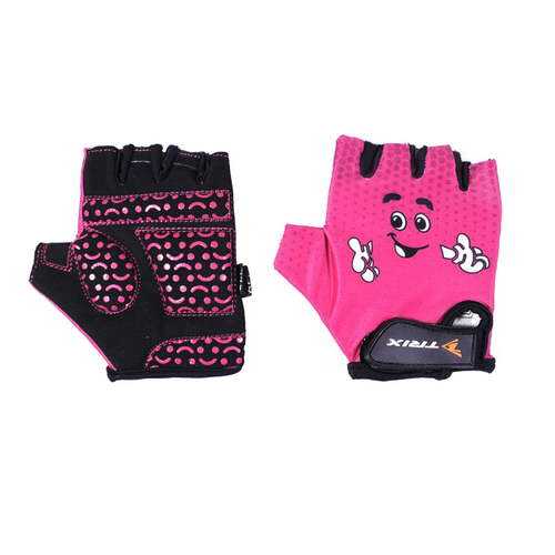 Велосипедные перчатки Trix LCL-K-65112, pink, 4,5 в Интерспорт
