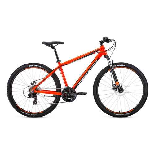 FORWARD Велосипед Forward Apache 27.5 2.0 disc (2020) оранжевый/черный 19 в Интерспорт
