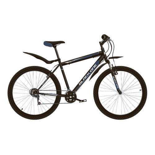 Велосипед Black One Onix 27.5 черный/синий/серый 2019-2020 18 (H000016575) в Интерспорт