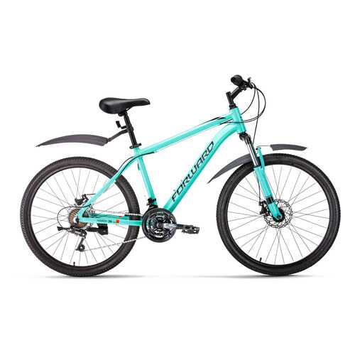 Велосипед Forward Hardi 26 2.0 Disc 2019 17 мятный в Интерспорт