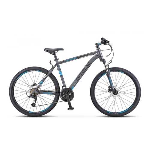 Велосипед Stels Navigator 640 D V010 2019 17 серый/синий в Интерспорт