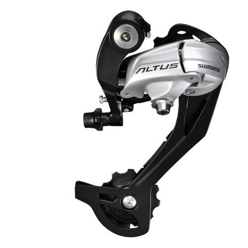 Переключатель задний Shimano Altus M370 SGS 9 ск серебро ERDM370SGSS в Интерспорт