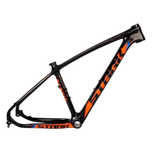 Рама Stark Krafter 29er Carbon (2018) карбон/оранжевый/тёмно-серый 17 в Интерспорт