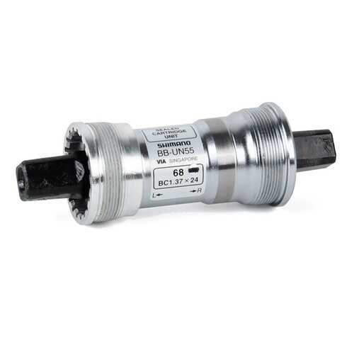 SHIMANO Каретка Shimano, UN55, 68/118мм, б/болтов - 118 мм в Интерспорт