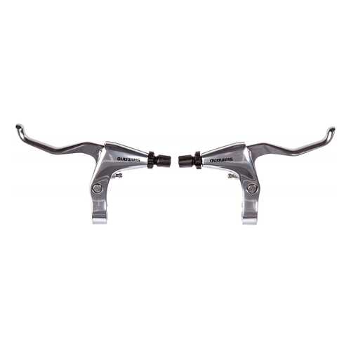 Тормозные ручки Shimano Shimano BL-R780 прав+лев, тр.+оплетка, серебро EBLR780PA в Интерспорт
