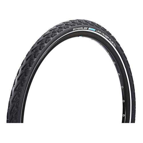 Велопокрышка Schwalbe Land Cruiser Plus Puncture Guard 50-559, 26х2,0 B/b+rt Hs450 26 в Интерспорт