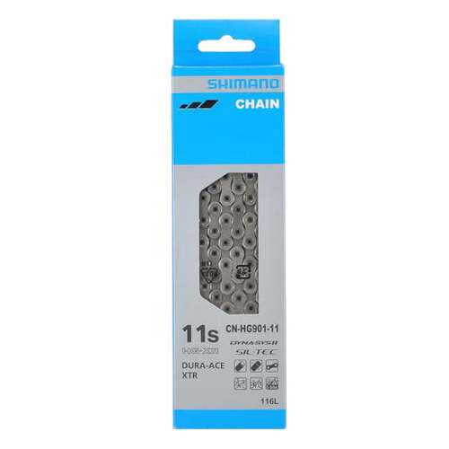 Велосипедная цепь Shimano HG901 1/2x3/32, 116 звеньев в Интерспорт