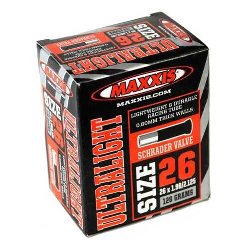 Велосипедная камера Maxxis Ultralight 26, 1,9-2,12 в Интерспорт
