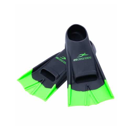 25Degrees Ласты тренировочные Aquajet Black/Green, M в Интерспорт