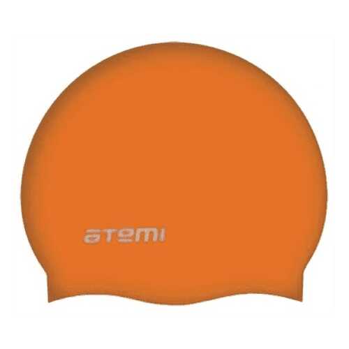 Шапочка для плавания Atemi TC304 оранжевая в Интерспорт