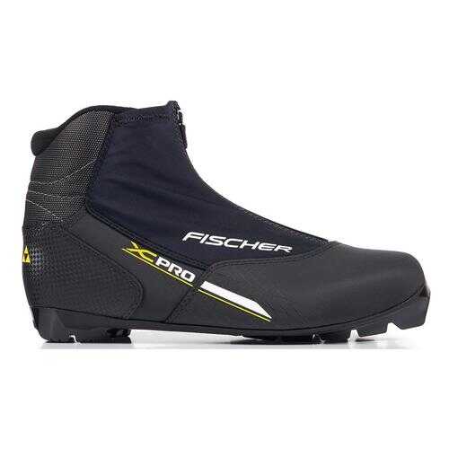 Ботинки для беговых лыж Fischer XC Pro Black Yellow S21817 2020, 44 в Интерспорт