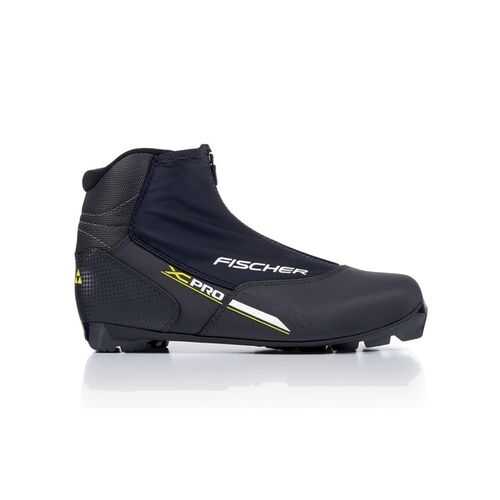 Ботинки NNN Fischer XC PRO BLACK YELLOW S21817, 40 в Интерспорт