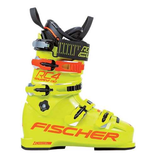 Горнолыжные ботинки Fischer RC4 Curv 130 Vacuum Full Fit 2018, yellow, 29.5 в Интерспорт