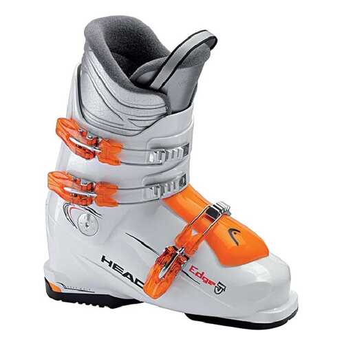 Горнолыжные ботинки HEAD Edge J3 2011, white/orange, 24.5 в Интерспорт