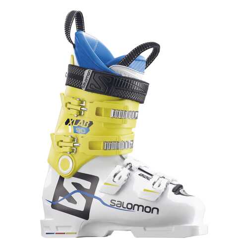 Горнолыжные ботинки Salomon X Lab 90 2018, white/yellow, 24.5 в Интерспорт