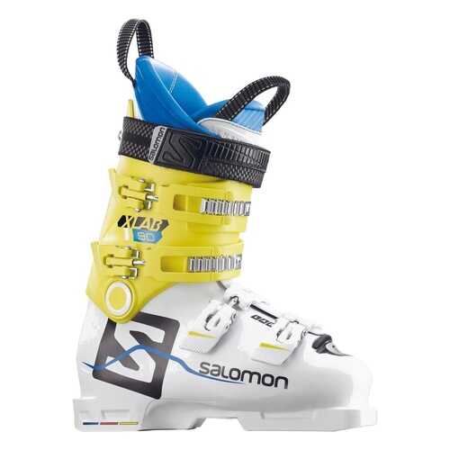 Горнолыжные ботинки Salomon X Lab 90 2018, white/yellow, 26.5 в Интерспорт