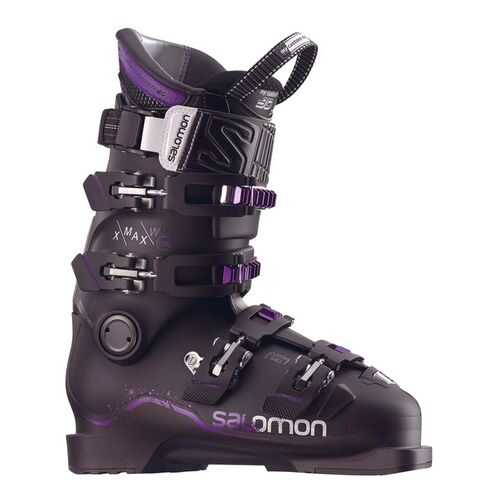 Горнолыжные ботинки Salomon X Max 120 W 2018, metablack/black/purple, 26.5 в Интерспорт