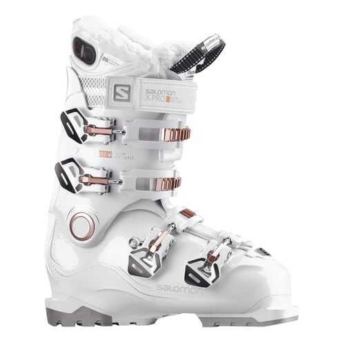 Горнолыжные ботинки Salomon X Pro 100 W 2018, white/corail, 26.0 в Интерспорт