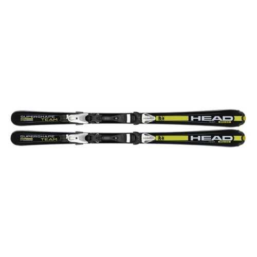Горные лыжи Head Supershape Team Black/Yellow + RFL 7.5 2015, 127 см в Интерспорт