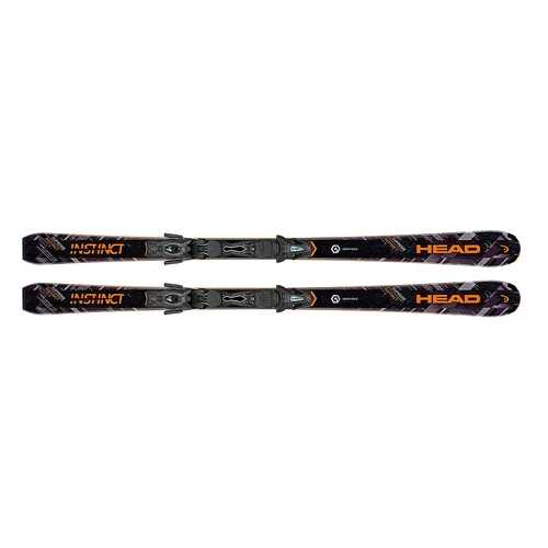 Горные лыжи Head Supreme Instinct Ti Black/Neon Orange + PR 11 2017, 163 см в Интерспорт