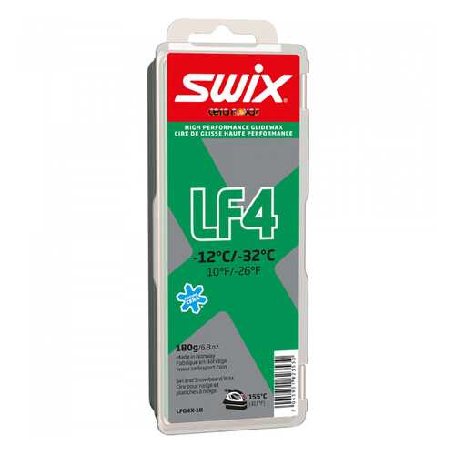 Мазь скольжения Swix Green LF04X-18 -12C/-32C 180 мл в Интерспорт